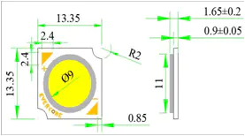 LED COB for Spot Light/ Ceiling Light（ BH1311 ) KV3  7W-12W
